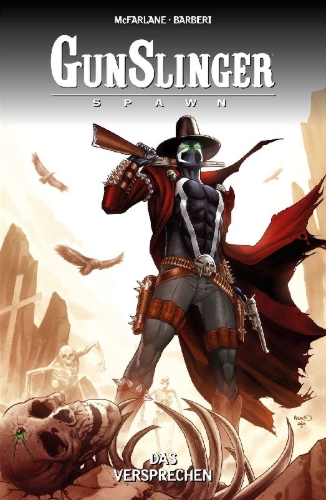 Buchcover und Innenansicht für das Buch: Gunslinger Spawn (2021) #31-#36