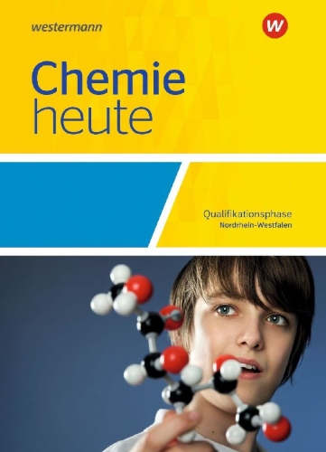 Buchcover und Innenansicht für das Buch: Chemie heute SII. Qualifikationsphase: Schulbuch. Für Nordrhein-Westfalen