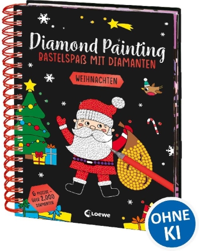 Buchcover und Innenansicht für das Buch: I Love Crystals - Christmas