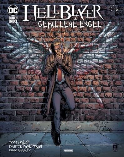Buchcover und Innenansicht für das Buch: Hallblazer: Rise and Fall 1