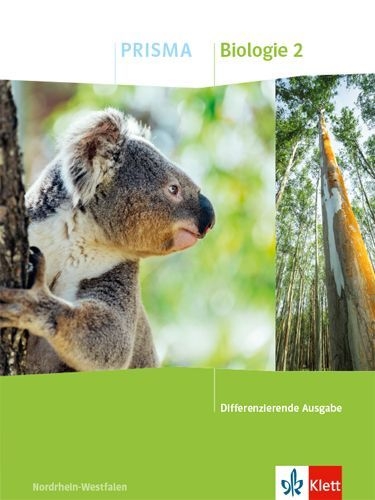 Buchcover und Innenansicht für das Buch: PRISMA Biologie 2. Schulbuch Klasse 7-10. Differenzierende Ausgabe Nordrhein-Westfalen.