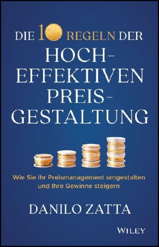 Buchcover und Innenansicht für das Buch: Die 10 Regeln der hocheffektiven Preisgestaltung