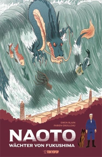 Buchcover und Innenansicht für das Buch: NAOTO - Wächter von Fukushima