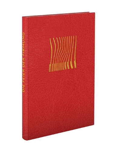 Buchcover und Innenansicht für das Buch: Die Feier der Firmung in den Bistümern des deutschen Sprachgebietes