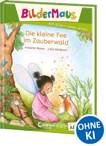 Buchcover und Innenansicht für das Buch: Bildermaus - Die kleine Fee im Zauberwald