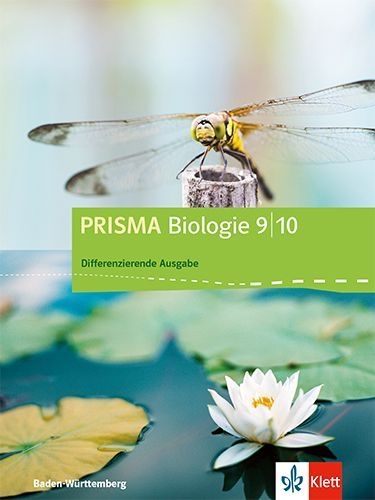 Buchcover und Innenansicht für das Buch: PRISMA Biologie 9/10. Schulbuch Klasse 9/10. Differenzierende Ausgabe Baden-Württemberg