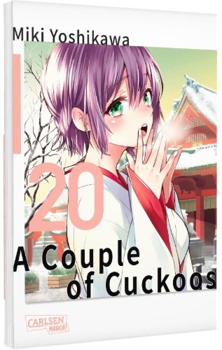 Buchcover und Innenansicht für das Buch: Cuckoo no Iinazuke