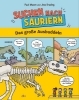Buchcover und Innenansicht für das Buch: Suchen nach Sauriern - Das große Ausbuddeln