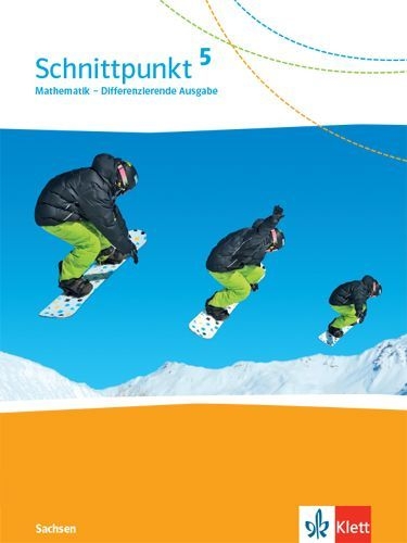 Buchcover und Innenansicht für das Buch: Schnittpunkt Mathematik 5. Differenzierende Ausgabe Sachsen 2020. Schulbuch Klasse 5