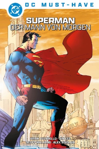 Buchcover und Innenansicht für das Buch: Absolute Superman: For Tomorrow; Superman #204-#215