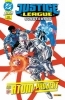 Buchcover und Innenansicht für das Buch: Justice League: The Atom Project #1-#6