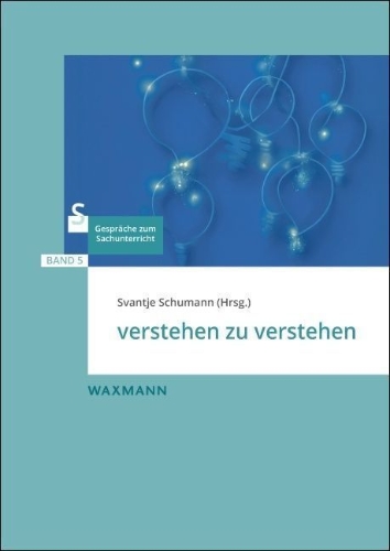 Buchcover und Innenansicht für das Buch: verstehen zu verstehen