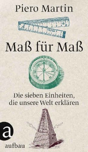 Buchcover und Innenansicht für das Buch: Le 7 misure del mondo