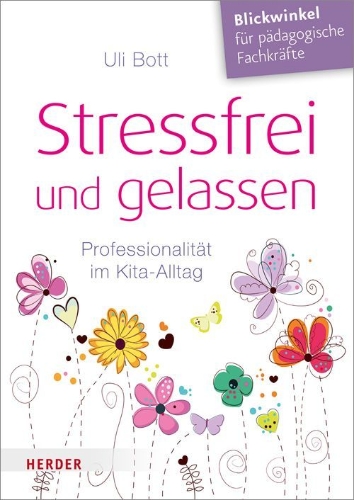 Buchcover und Innenansicht für das Buch: Stressfrei und gelassen