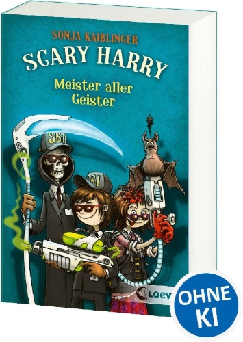 Buchcover und Innenansicht für das Buch: Scary Harry (Band 3) - Meister aller Geister
