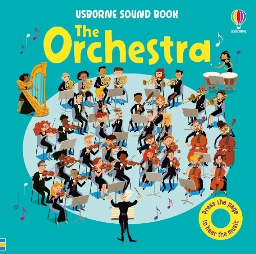 Buchcover und Innenansicht für das Buch: The Orchestra
