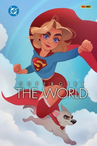 Buchcover und Innenansicht für das Buch: Supergirl: The World