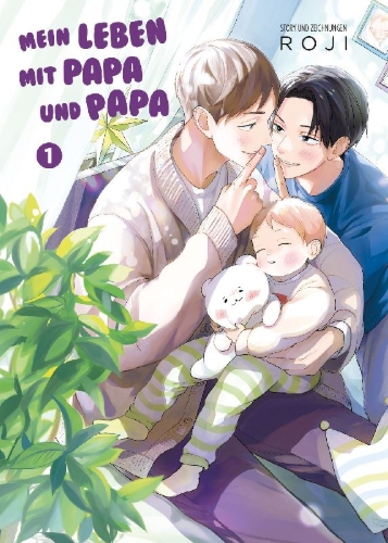 Buchcover und Innenansicht für das Buch: Mein Leben mit Papa und Papa 01