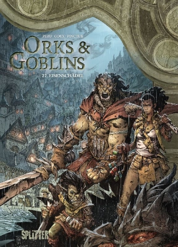 Buchcover und Innenansicht für das Buch: Orcs et Gobelins 27