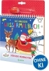 Buchcover und Innenansicht für das Buch: Mes dessins magiques - Noel