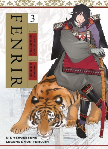 Buchcover und Innenansicht für das Buch: Fenrir: Die vergessene Legende von Temujin 03