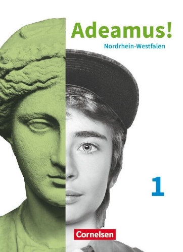 Buchcover und Innenansicht für das Buch: Adeamus! - Nordrhein-Westfalen - Latein als 2. Fremdsprache - Band 1