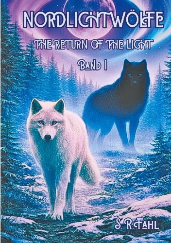 Buchcover und Innenansicht für das Buch: NORDLICHTWÖLFE