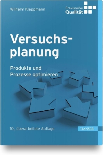 Buchcover und Innenansicht für das Buch: Versuchsplanung