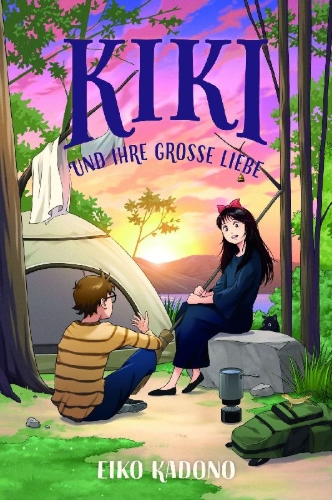Buchcover und Innenansicht für das Buch: Kikis kleiner Lieferservice 4
