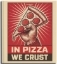 Buchcover und Innenansicht für das Buch: In Pizza we crust