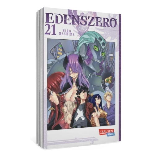 Buchcover und Innenansicht für das Buch: Edens Zero