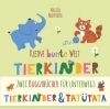 Buchcover und Innenansicht für das Buch: Kleine bunte Welt - Tierkinder & Tatütata