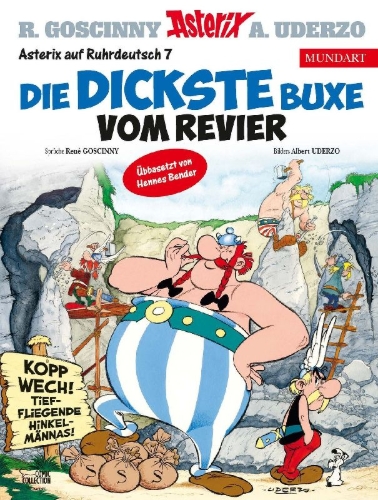 Buchcover und Innenansicht für das Buch: Obélix et compagnie 23(Obelix & Co. KG 23)