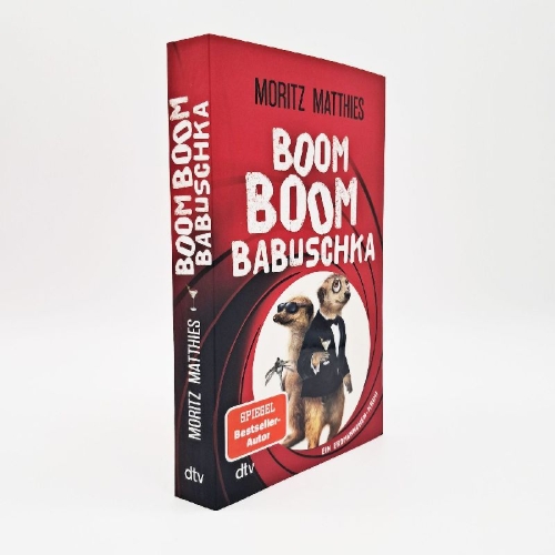 Buchcover und Innenansicht für das Buch: Boom Boom Babuschka