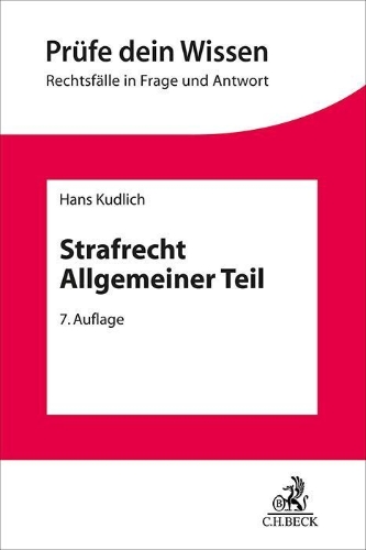 Buchcover und Innenansicht für das Buch: Strafrecht Allgemeiner Teil