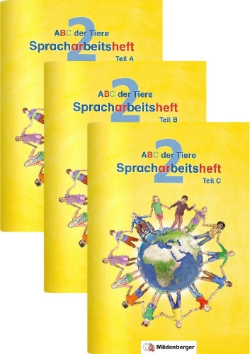 Buchcover und Innenansicht für das Buch: ABC der Tiere 2 - Spracharbeitsheft · Neubearbeitung