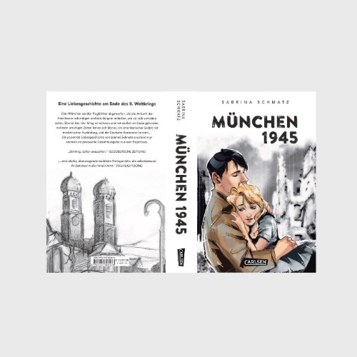 Buchcover und Innenansicht für das Buch: München 1945