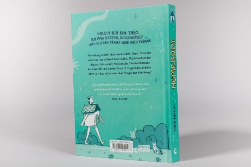 Buchcover und Innenansicht für das Buch: Homebody