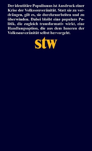 Buchcover und Innenansicht für das Buch: Volk und Elite