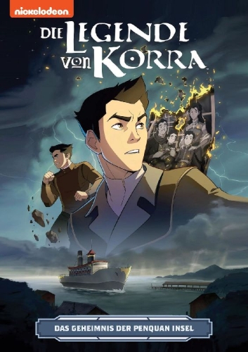 Buchcover und Innenansicht für das Buch: Die Legende von Korra 7