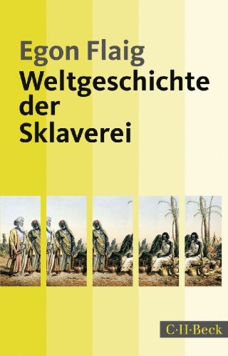 Buchcover und Innenansicht für das Buch: Weltgeschichte der Sklaverei