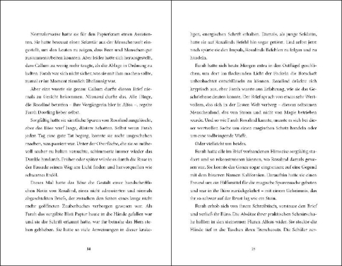 Buchcover und Innenansicht für das Buch: Fate - The Winx Club Saga