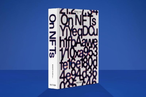 Buchcover und Innenansicht für das Buch: On NFTs
