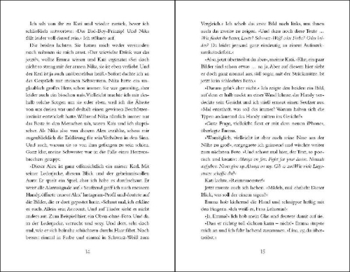 Buchcover und Innenansicht für das Buch: Wen immer wir lieben (Immer-Trilogie, Band 1)