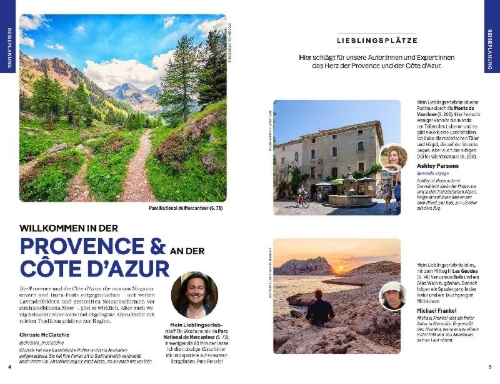 Buchcover und Innenansicht für das Buch: LONELY PLANET Reiseführer Provence & Côte d'Azur