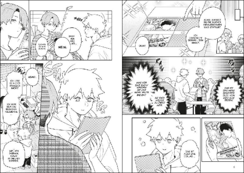 Buchcover und Innenansicht für das Buch: Gokon ni Ittara Onna ga Inakatta Hanashi