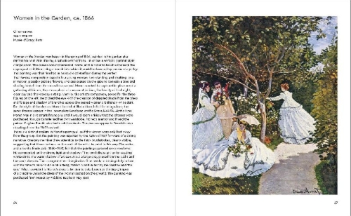 Buchcover und Innenansicht für das Buch: Monet