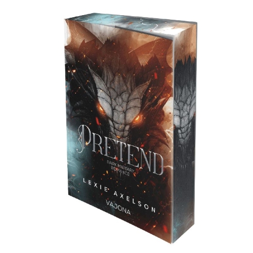 Buchcover und Innenansicht für das Buch: Pretend: A Dark Military Romance