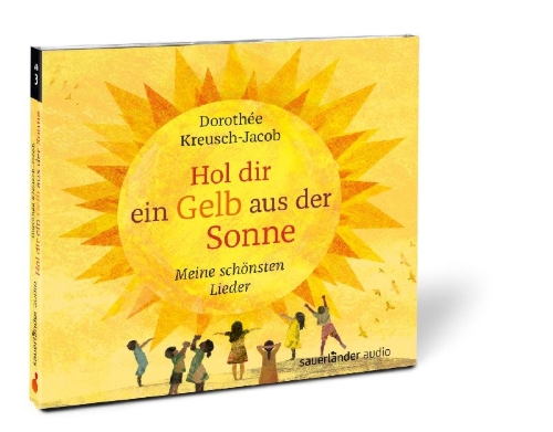 Buchcover und Innenansicht für das Buch: Hol dir ein Gelb aus der Sonne