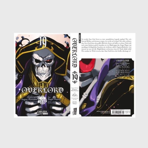 Buchcover und Innenansicht für das Buch: Overlord